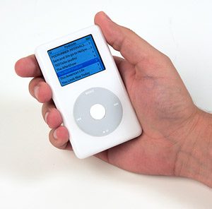 Ipod in hand