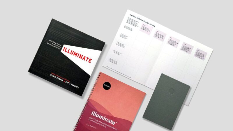 An Illuminate book, workbook, journal and course overview.