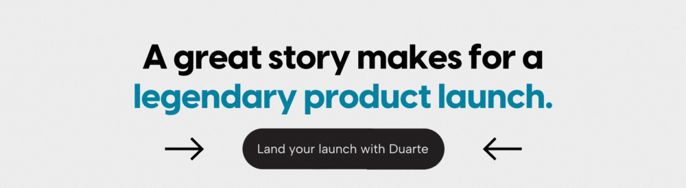 Brand & Product storytelling black button