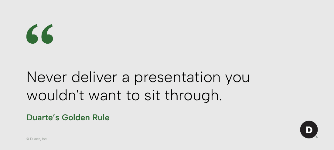 Never-deliver-a-presentation-you-wouldn't-want-to-sit-through-quote-image