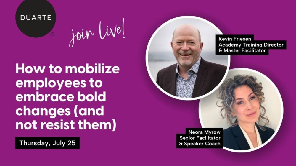 How to mobilize employees to embrace bold changes webinar promo thumbnail
